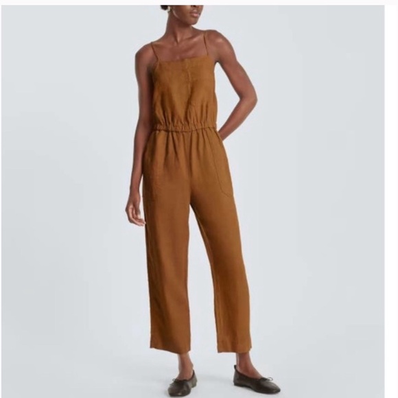 Everlane Linen Jumpsuit - Picture 1 of 7